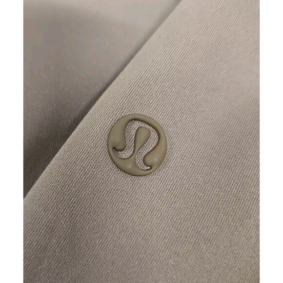 Lululemon Straight Leg Mid Rise Pant Luxtreme Taupetastic Tan Women’s Size XL - Picture 4 of 10